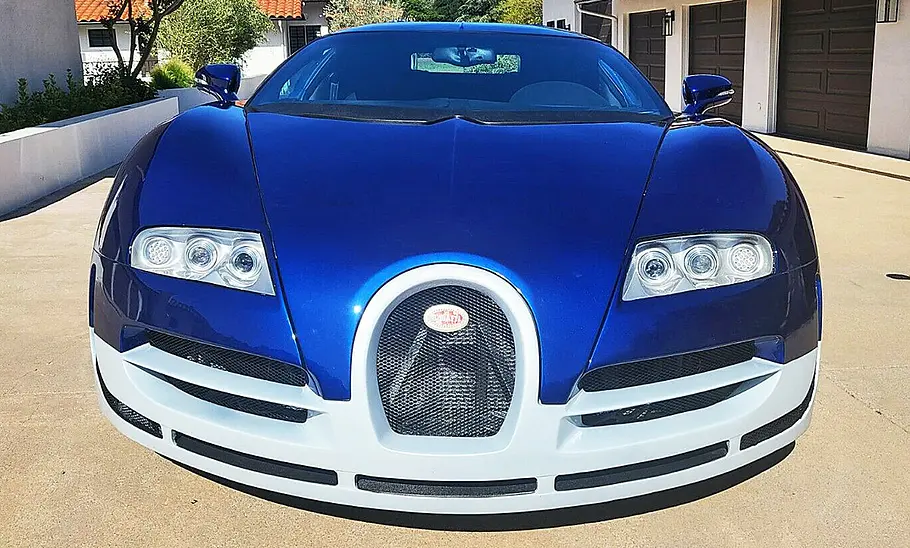 Pontiac GTO als Bugatti-Veyron-Replika