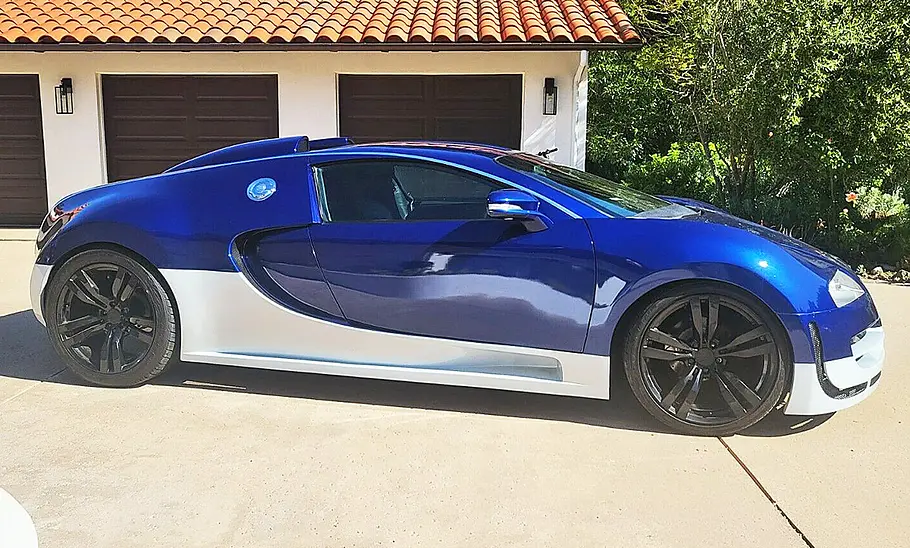 Pontiac GTO als Bugatti-Veyron-Replika