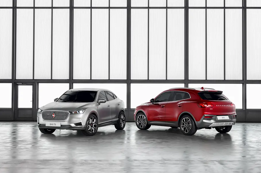 Borgward GT BX6 (2018) Borgward Projekt BS6 TS (2017)