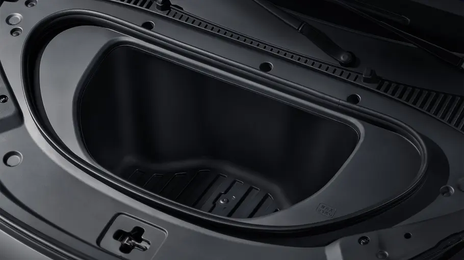 BYD Atto 3 Evo Der Frunk des BYD Atto 3 Evo.