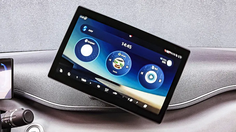 BYD Dolphin Surf Blick auf die Armaturen im Innenraum des BYD Dolphin Surf.