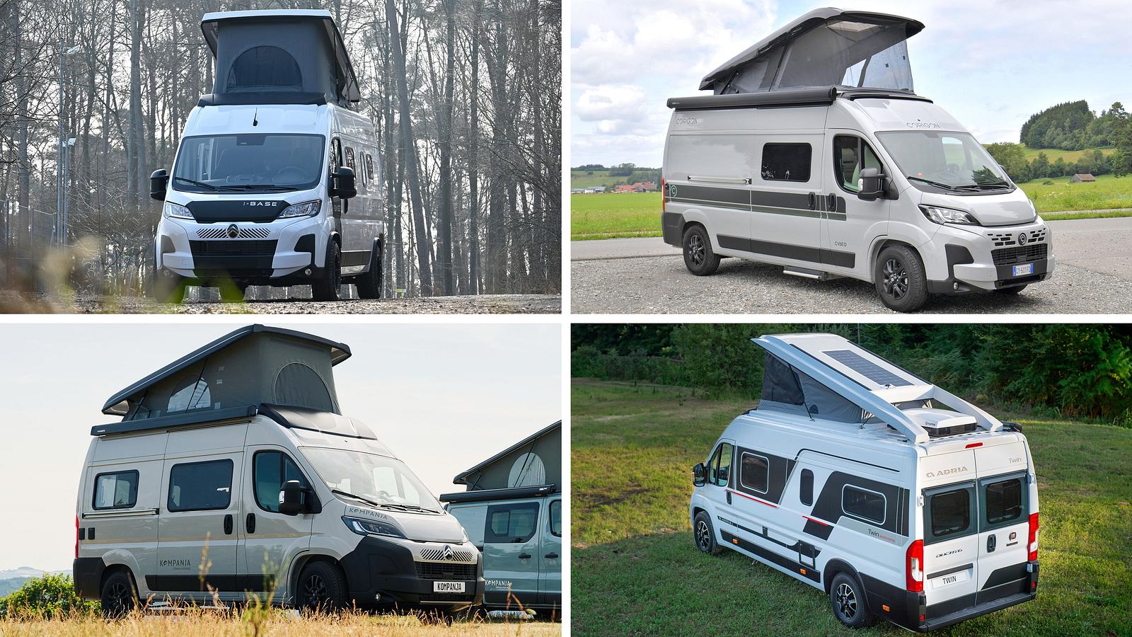 Campervans mit Aufstelldach: Unsere Top-10 in der bersicht