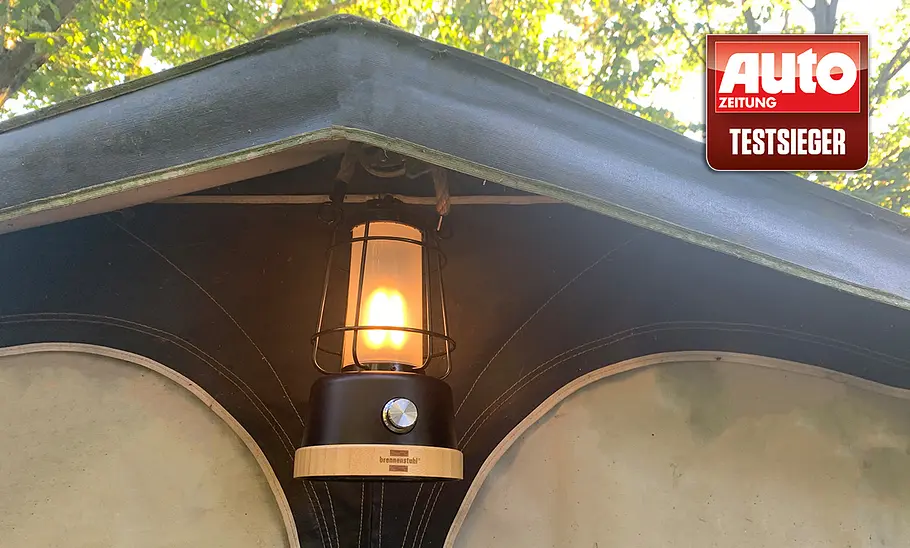 Testsieger: Die LED-Lampe von Brennenstuhl punktet mit hochwertigen Materialien und einer gefälligen Optik.