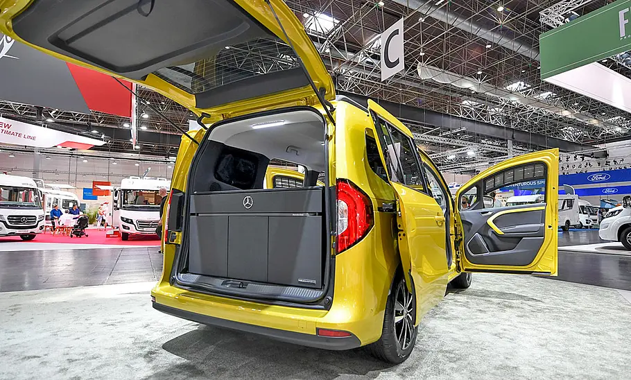 Mercedes T-Klasse mit Sortimo Ausbau
