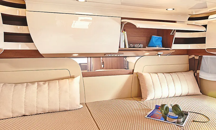 Carthago Chic E-Line (2019), Innenansicht Schlafzimmer