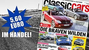 Das Cover der AUTO ZEITUNG Classic Cars 09/2026 - Foto: AUTO ZEITUNG Das Cover der AUTO ZEITUNG Classic Cars 09/2026 - Foto: AUTO ZEITUNG