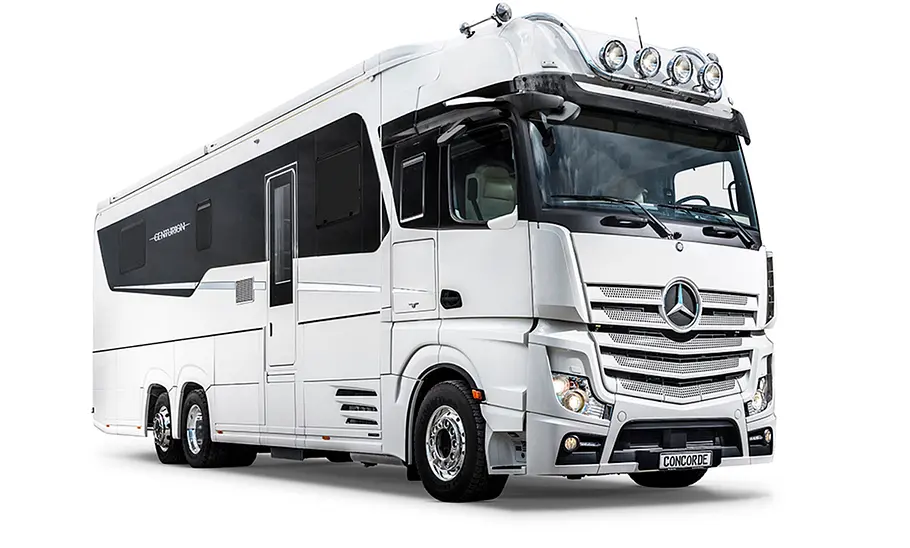 Der Concorde Centurion 1200 GSI (2024), stehend von schräg vorn.