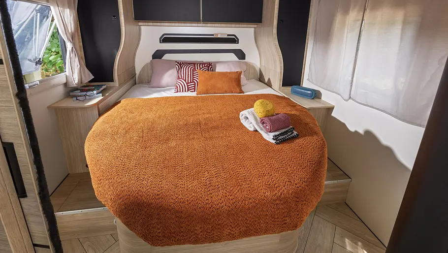 Das Schlafzimmer des Challenger 3048.