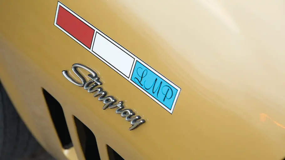 Chevrolet AstroVette Der Kotflügel der Chevrolet AstroVette