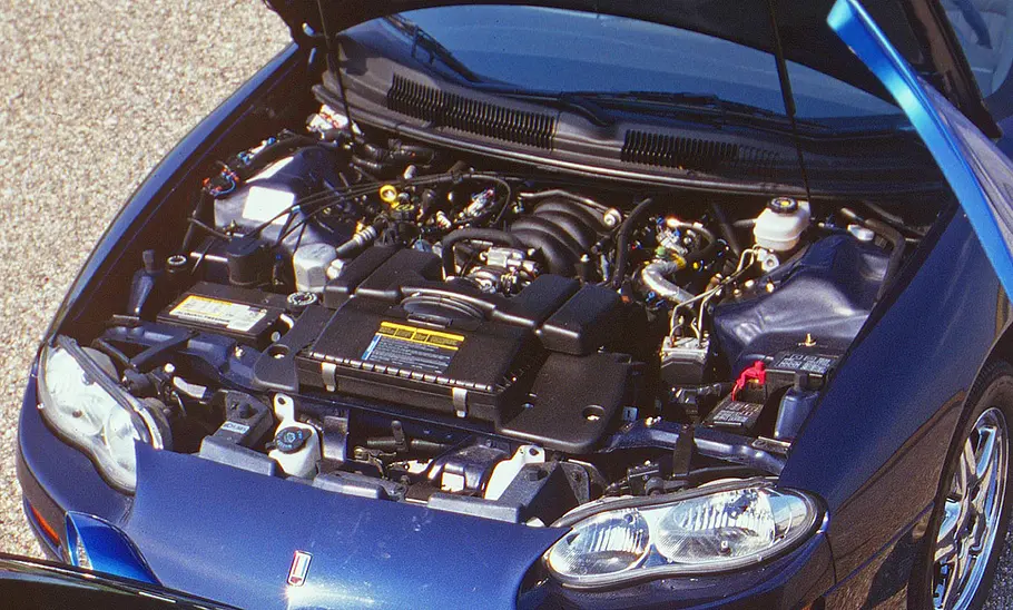 Der Motor des Chevrolet Camaro Z28.