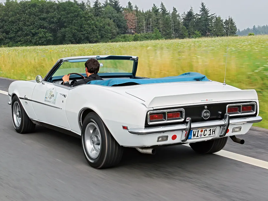 Chevrolet Camaro 396 SS Ikone Sportwagen Bilder technische Daten Heck