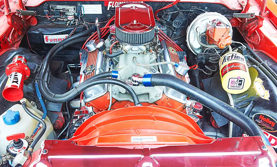 Chevrolet Camaro (2.Generation) Motorraum