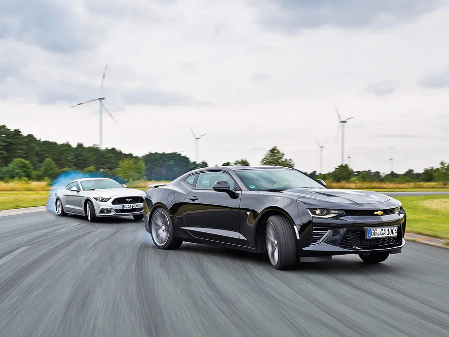 Ford Mustang/Chevrolet Camaro: Vergleich Ford Mustang/Chevrolet Camaro: Vergleich