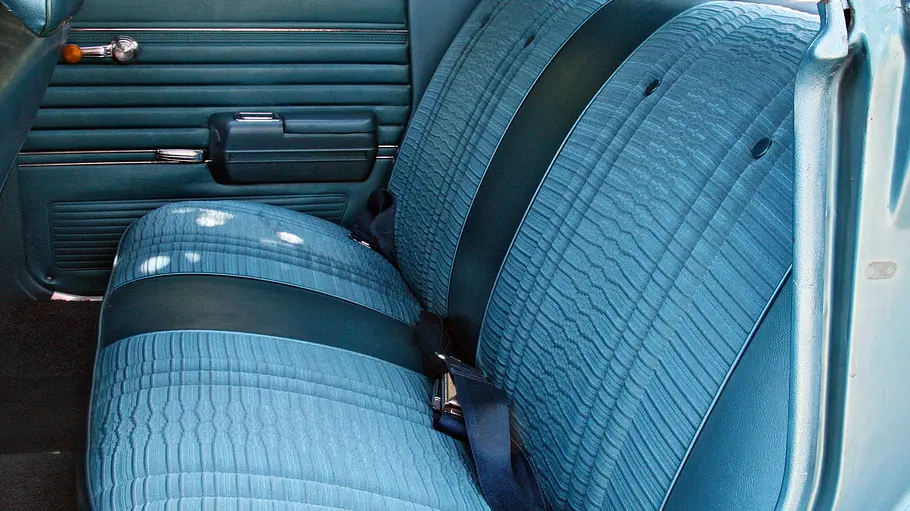Rückbank in der Chevrolet Chevelle.