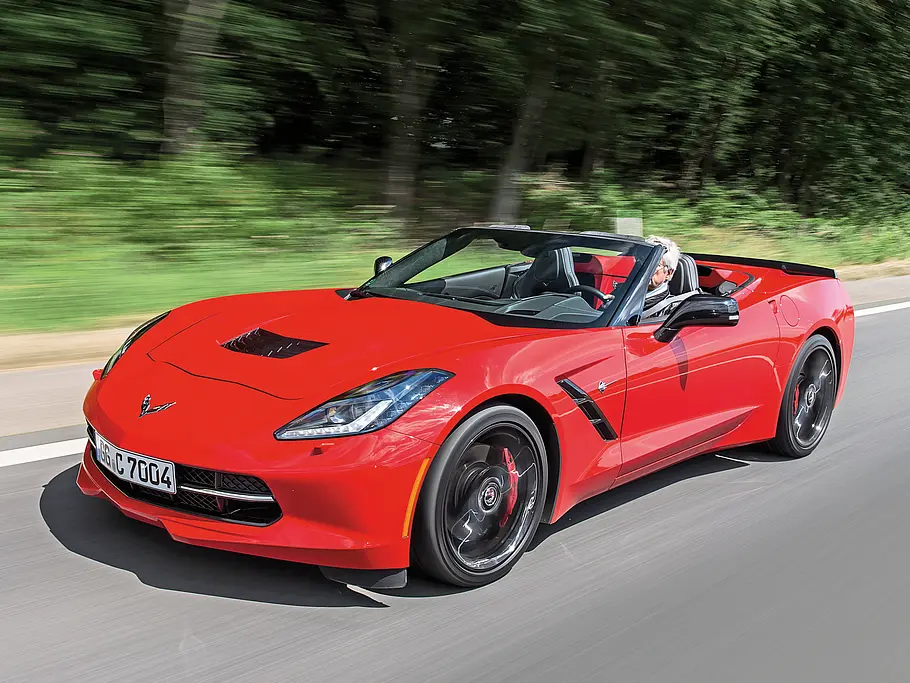 Chevrolet Corvette C7 Stingray Cabrio Faszination Test Fahrbericht Bilder
