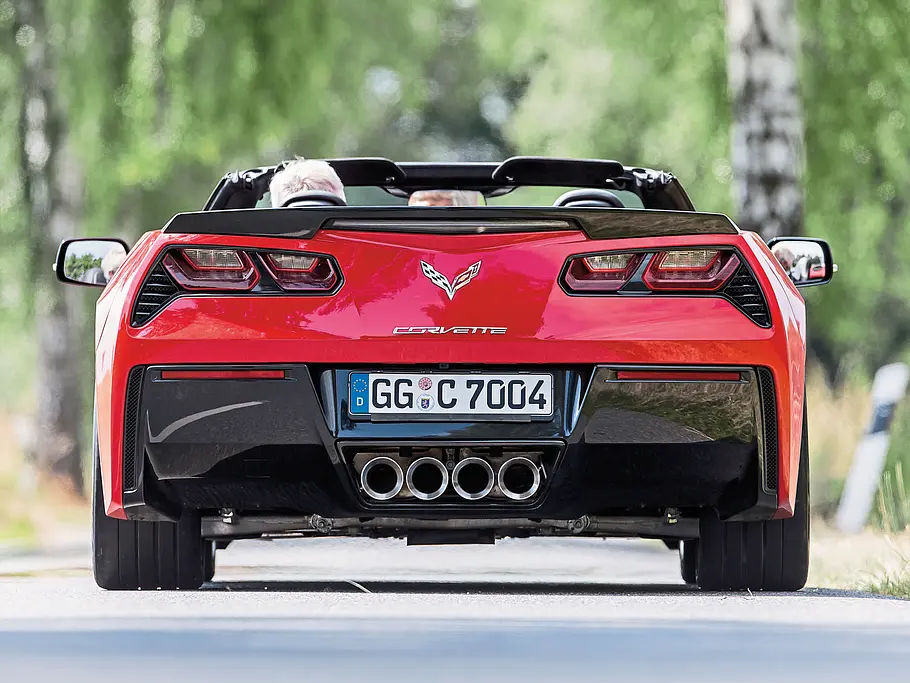 Chevrolet Corvette C7 Stingray Cabrio Faszination Test Fahrbericht Bilder