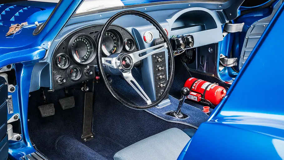 Das Cockpit der Chevrolet Corvette Grand Sport.