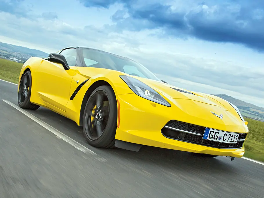 Bilder Chevrolet Corvette Stingray Einzeltest Test Supersportwagen