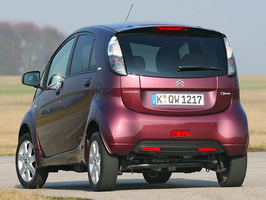 Reichweitentest Elektroautos Citroën C-Zero Heckansicht