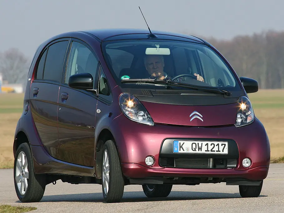 Reichweitentest Elektroautos Citroën C-Zero Frontansicht