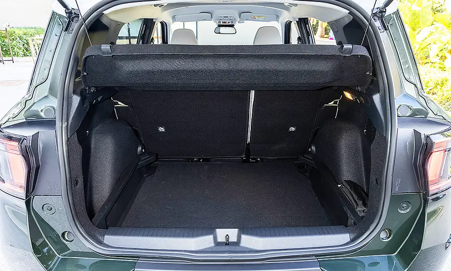 Blick in den Kofferraum des Citroën C3 Aircross (2025).