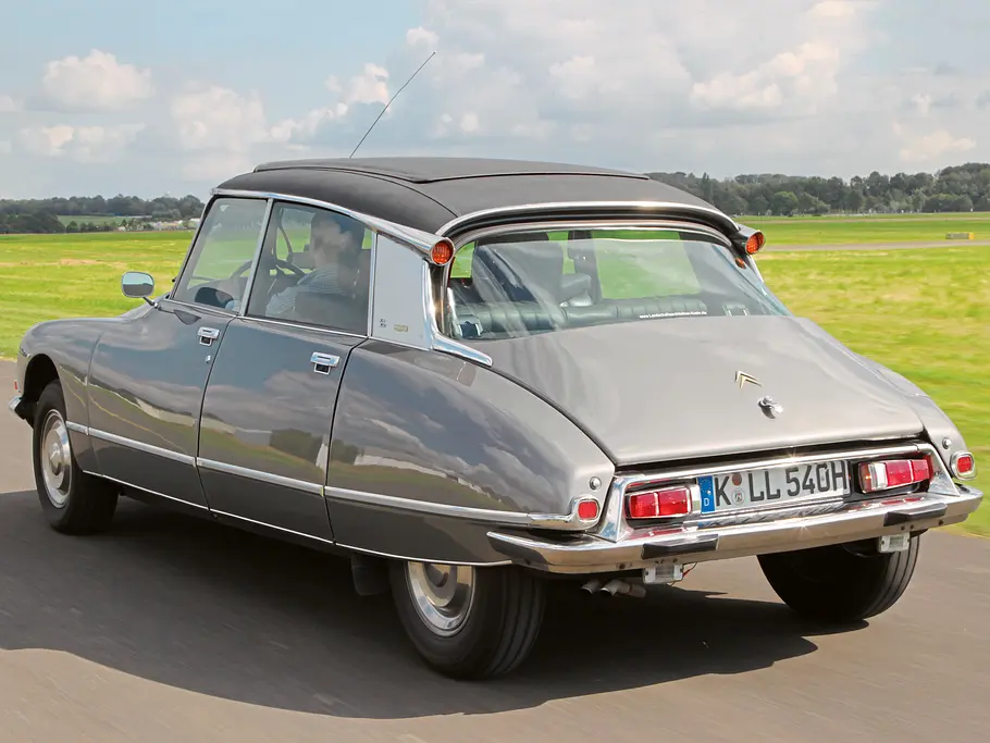 Ford Granada vs. Citroen DS 23 Pallas und Renault 16 TX: 70er Limousinen-Test Citroen DS Pallas Limousine Vergleichstest