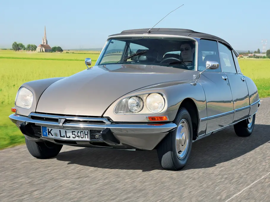 Ford Granada vs. Citroen DS 23 Pallas und Renault 16 TX: 70er Limousinen-Test Citroen DS Pallas Limousine Vergleichstest