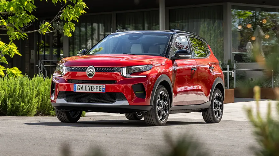 Citroën ë-C3 Leasing Der Citroën ë-C3 statisch von schräg vorne links.