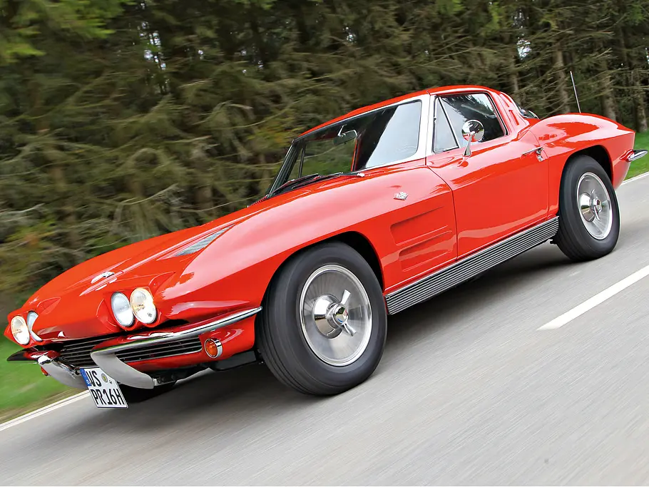 Classic Cars Vergleich Bilder Chevrolet Corvette Sting Ray 1963 Kiemen