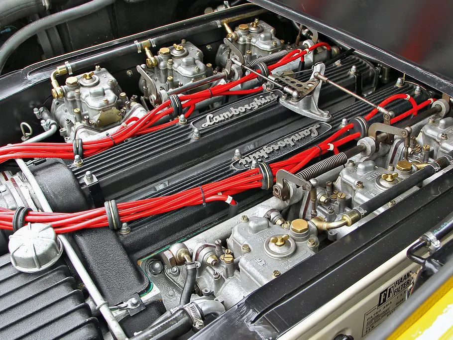 Classic Cars Vergleich Bilder Lamborghini Countach LP400 1975 Vierliter-V12