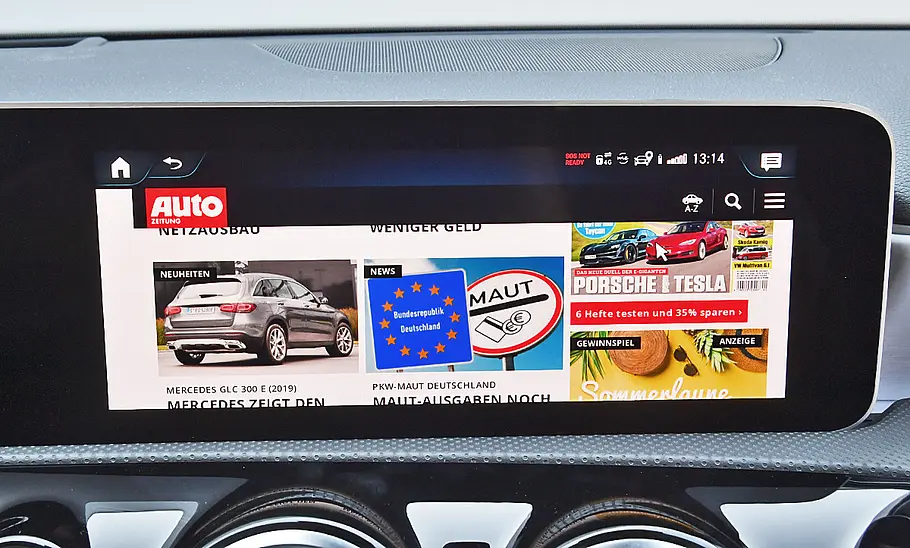 Mercedes A-Klasse: Connectivity