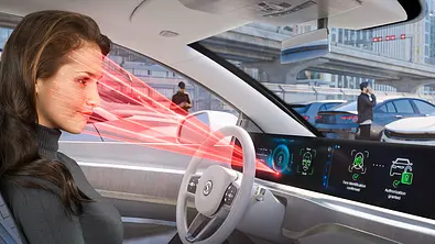 Gesichtserkennung für das Auto - Foto: Continental