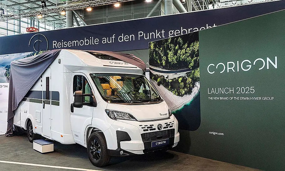 Corigon auf dem Caravan Salon Düsseldorf 2025