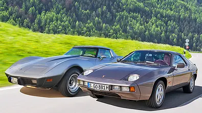 Chevrolet Corvette C3/Porsche 928: Classic Cars - Foto: Wim Woeber/Scoutsource Communications