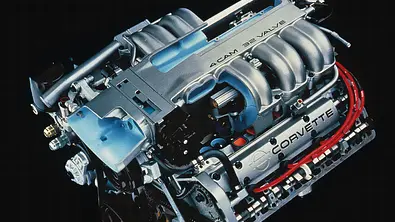 Covrvette C4 ZR-1 V8 Motor Bilder