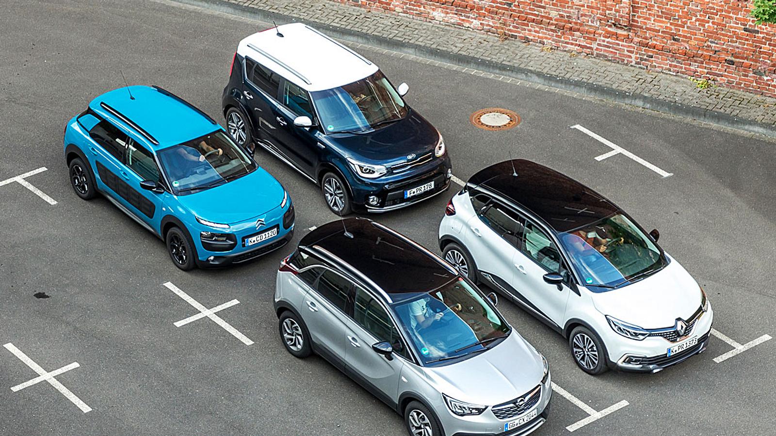 Crossland X/Captur/C4 Cactus/Soul: Test