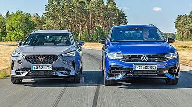 Cupra Formentor VZ/VW Tiguan R - Foto: Frank Ratering