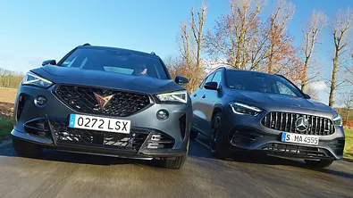 Cupra Formentor VZ5/Mercedes-AMG GLA 45 S - Foto: Zbigniew Mazar