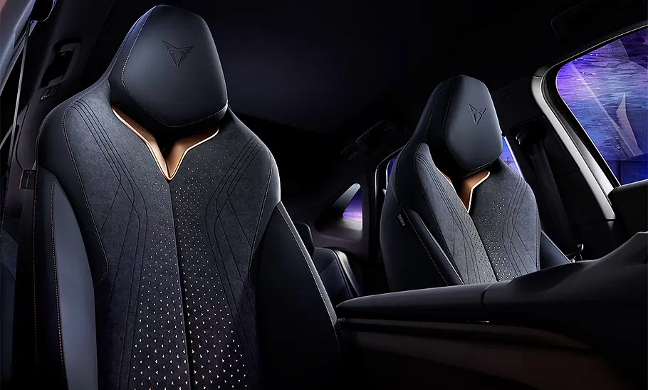 Cupra Tavascan (2024) Die Sitze des Cupra Tavascan (2024).