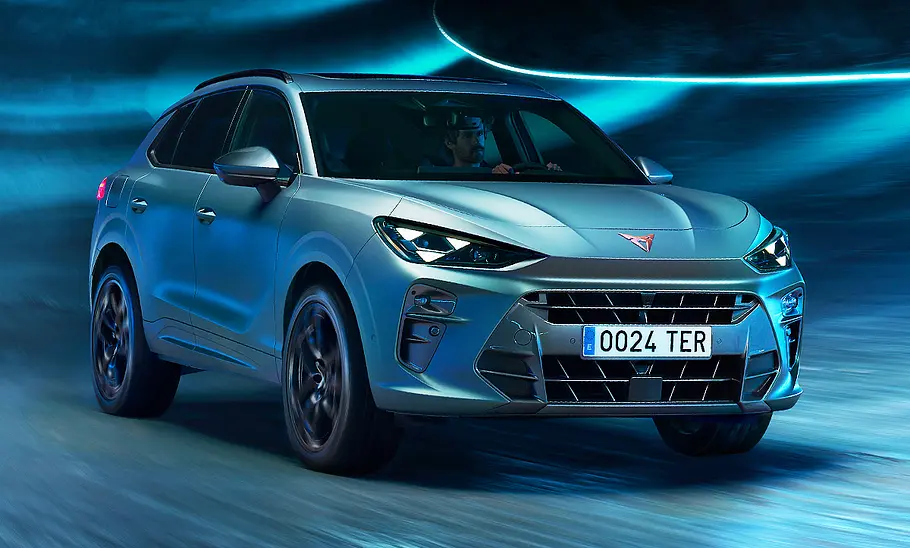 Cupra Terramar (2024); fahrend, Ansicht schräg vorne