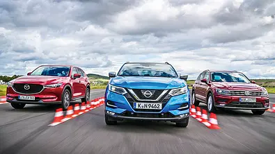 Mazda CX-5/Nissan Qashqai/VW Tiguan - Foto: Daniela Loof