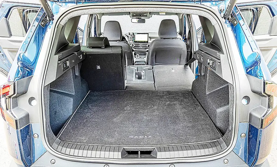 Dacia Bigster Blick in den Kofferraum des Dacia Bigster.