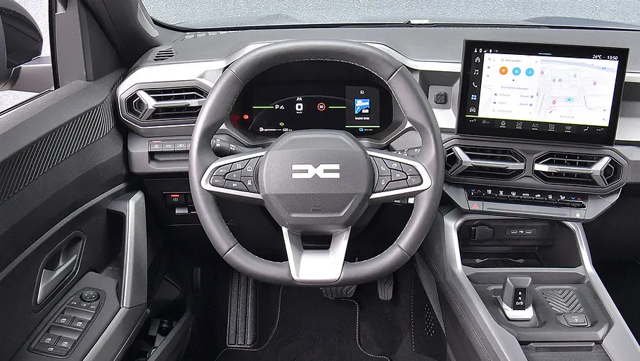 Das Cockpit des Dacia Bigster.