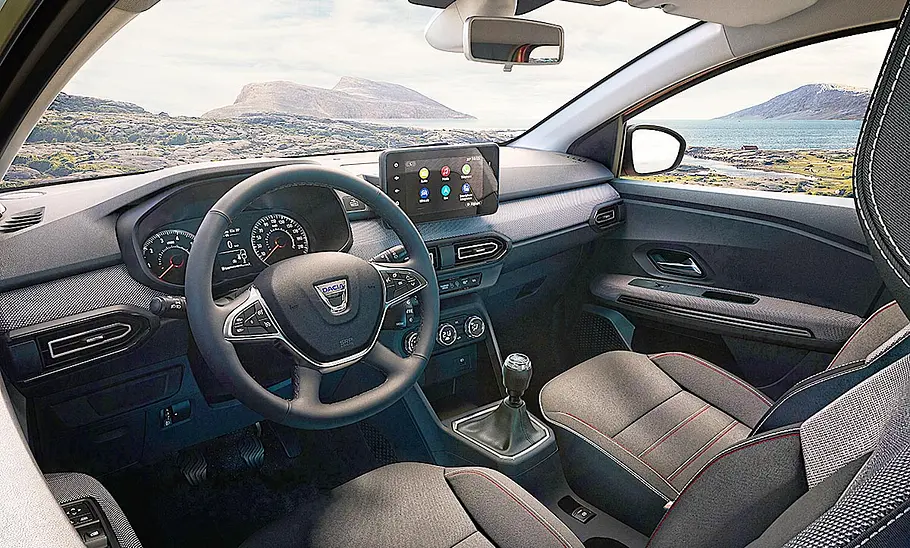 Dacia Jogger (2021) Das Cockpit des Dacia Jogger (2021).