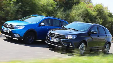 Lada Vesta/Dacia Logan - Foto: Daniela Loof