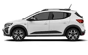 Der Dacia Sandero Stepway im Profil. - Foto: Carwow