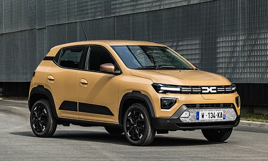 Dacia Spring (2024) Dacia Spring Facelift (2024), statisch, von schräg vorne