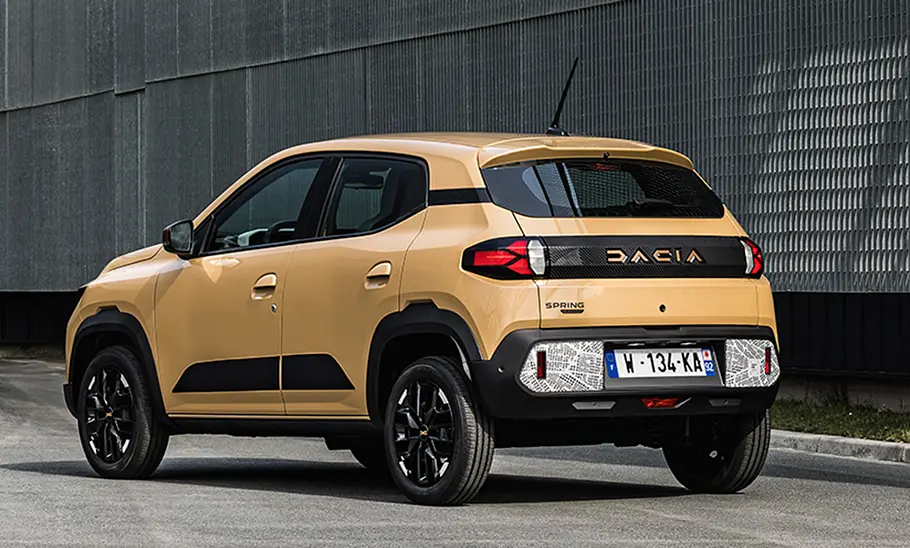 Dacia Spring Facelift (2024) Dacia Spring Facelift (2024), statisch, Heckansicht
