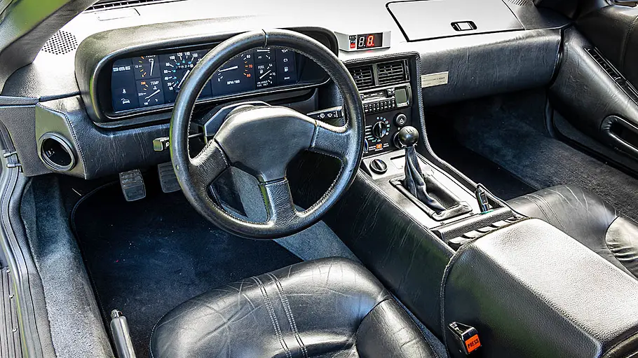 DeLorean DMC-12 Cockpit.