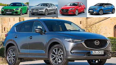 Die Sieger der Design Trophy 2017 - Foto: Mazda, Mercedes, Audi, Citroën Die Sieger der Design Trophy 2017 - Foto: Mazda, Mercedes, Audi, Citroën